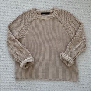Jenni Kayne Cotton Fisherman Sweater